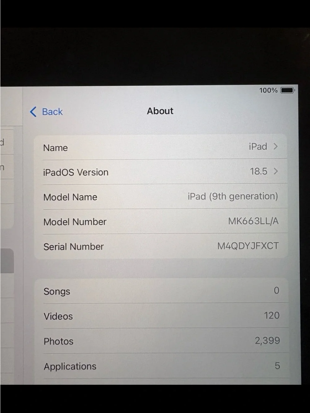 Apple 9th Gen IPad